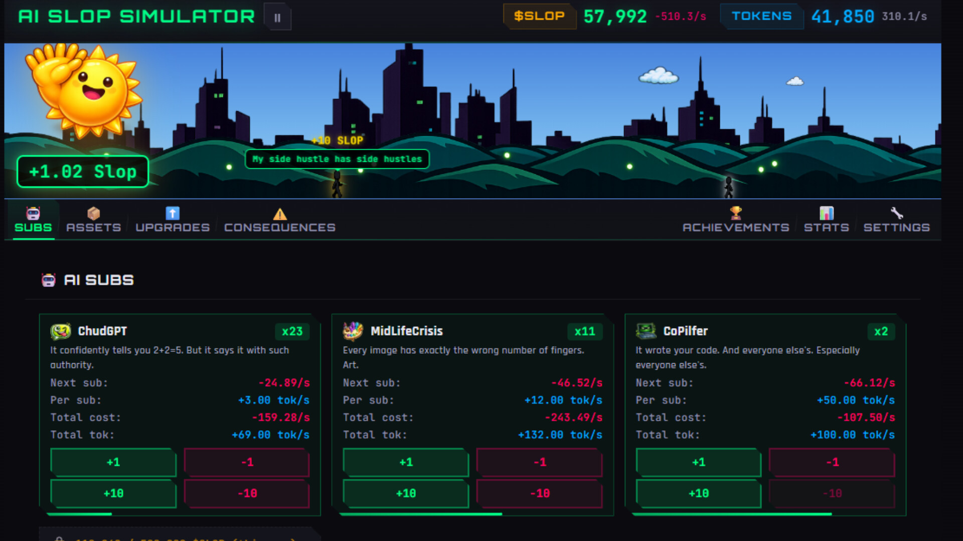 AI Slop Simulator screenshot