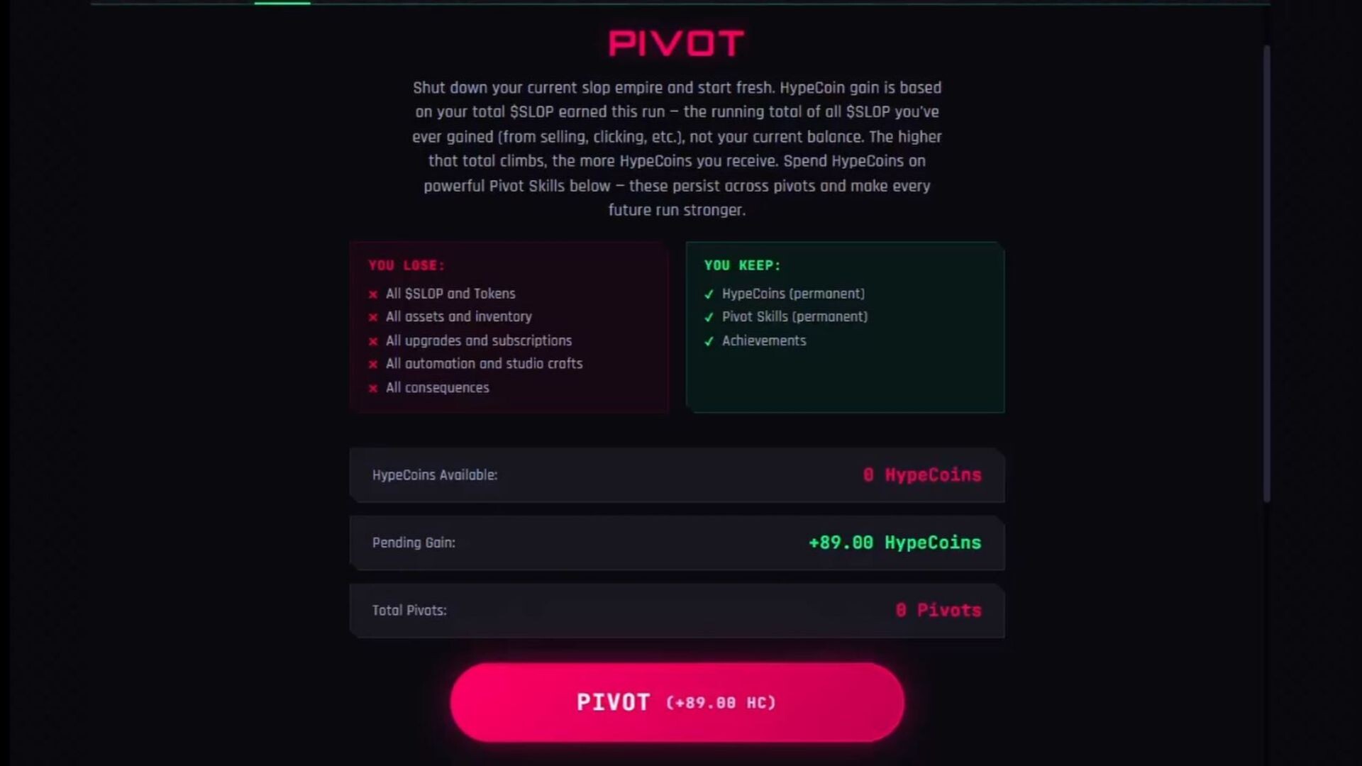 AI Slop Simulator screenshot